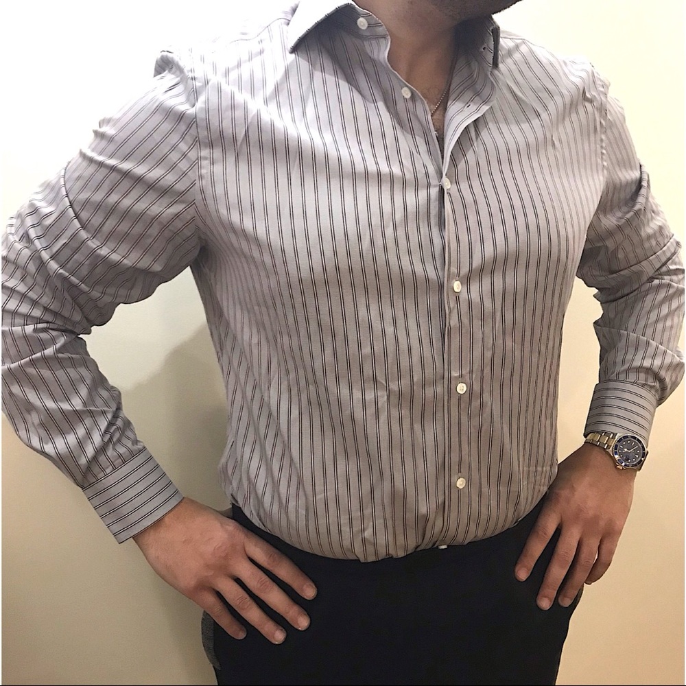IKE BEHAR men’s dress shirt - Picture 2 of 6
